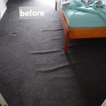 Carpet Re stretch Before